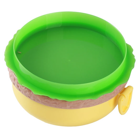 Lunch Box Hamburger Shaped