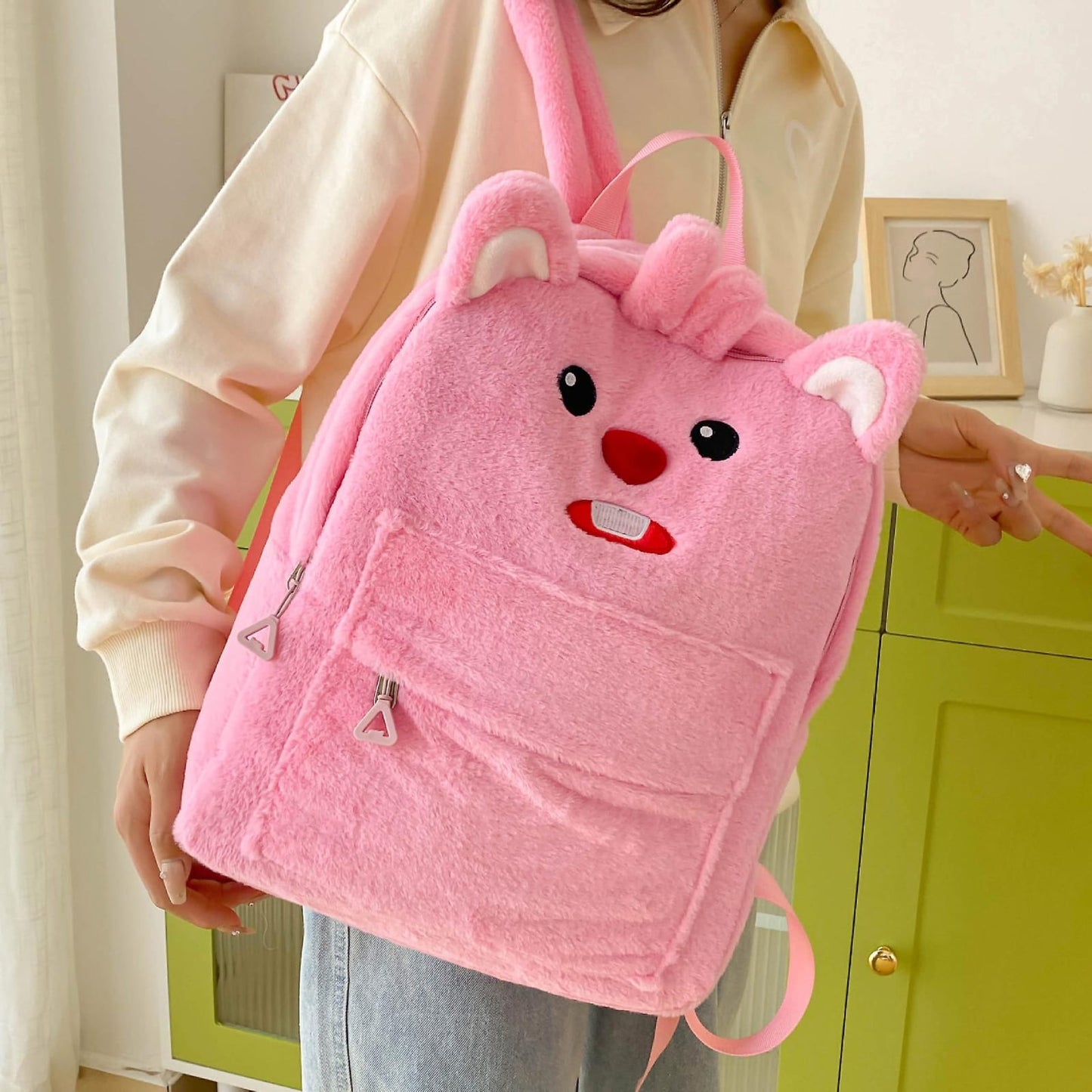 Bunny Plush School bag