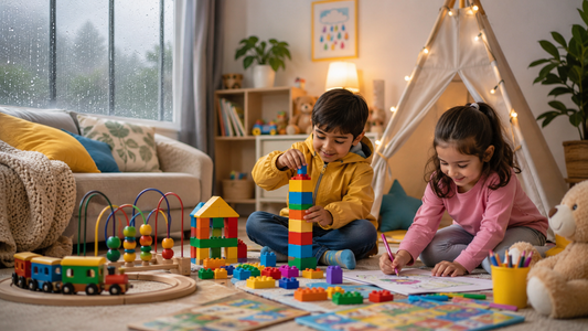 Rainy Day Indoor Play Ideas