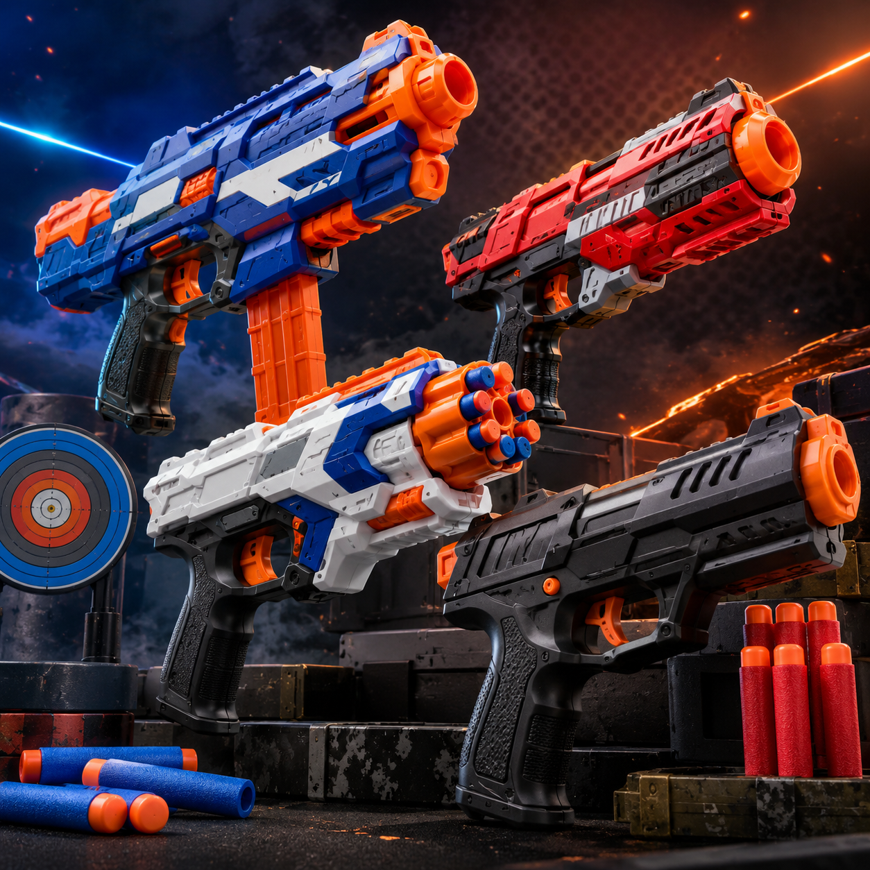 Guns and Pistols