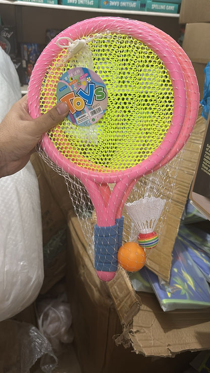 Kids Badminton & Tennis Racket Set
