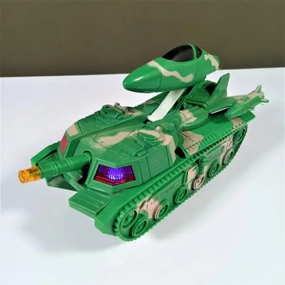 2‑in‑1 Military Aircraft & Tank