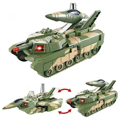 2‑in‑1 Military Aircraft & Tank