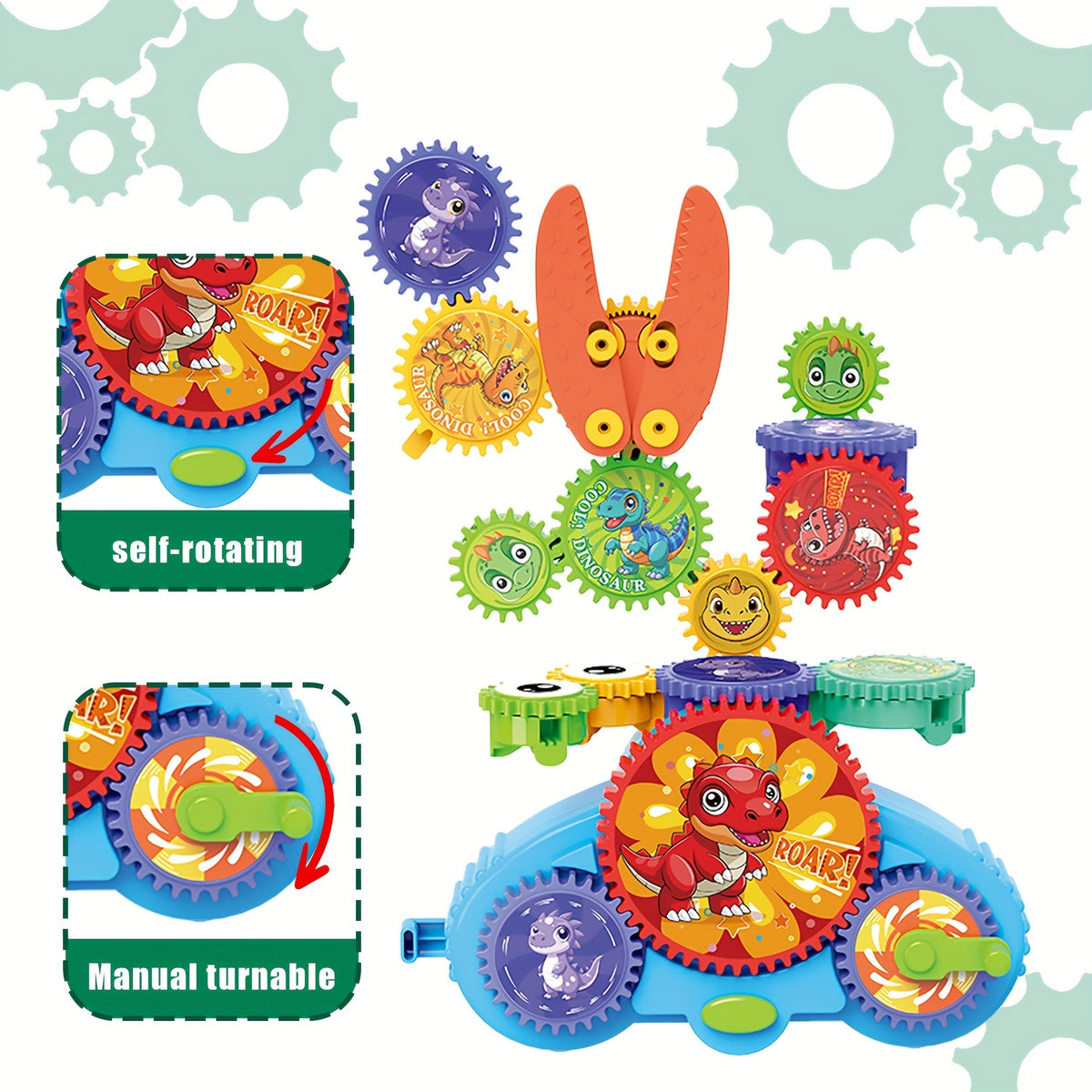 Gears Building Blocks Toy