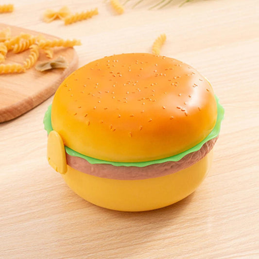 Lunch Box Hamburger Shaped
