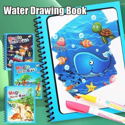 Magic Water Coloring Book With Pen