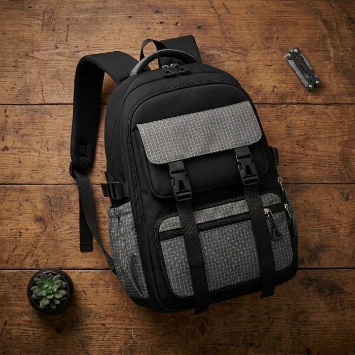 Decompression Chest Buckle School Bag