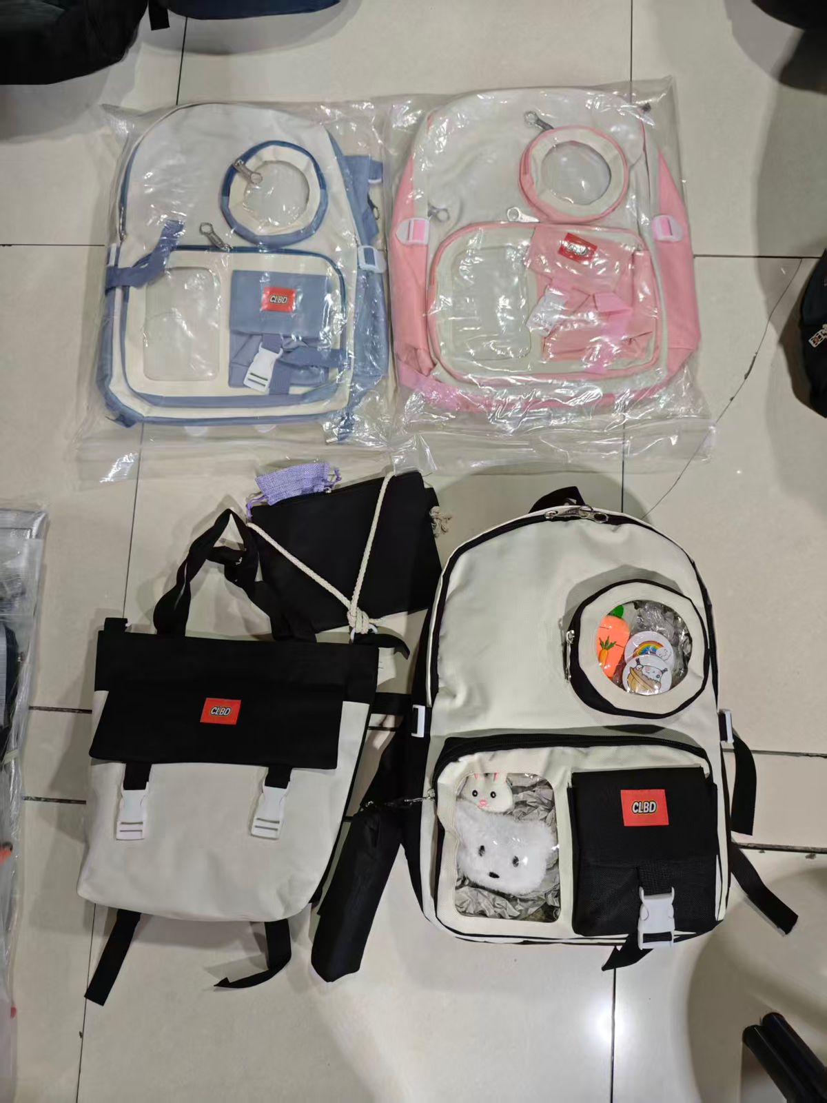4 Set Backpack For Girls