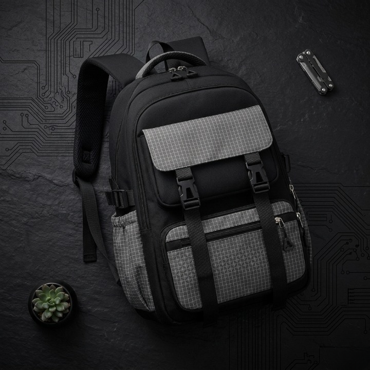 Decompression Chest Buckle School Bag