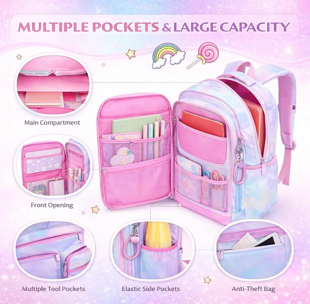 Rainbow School Bag