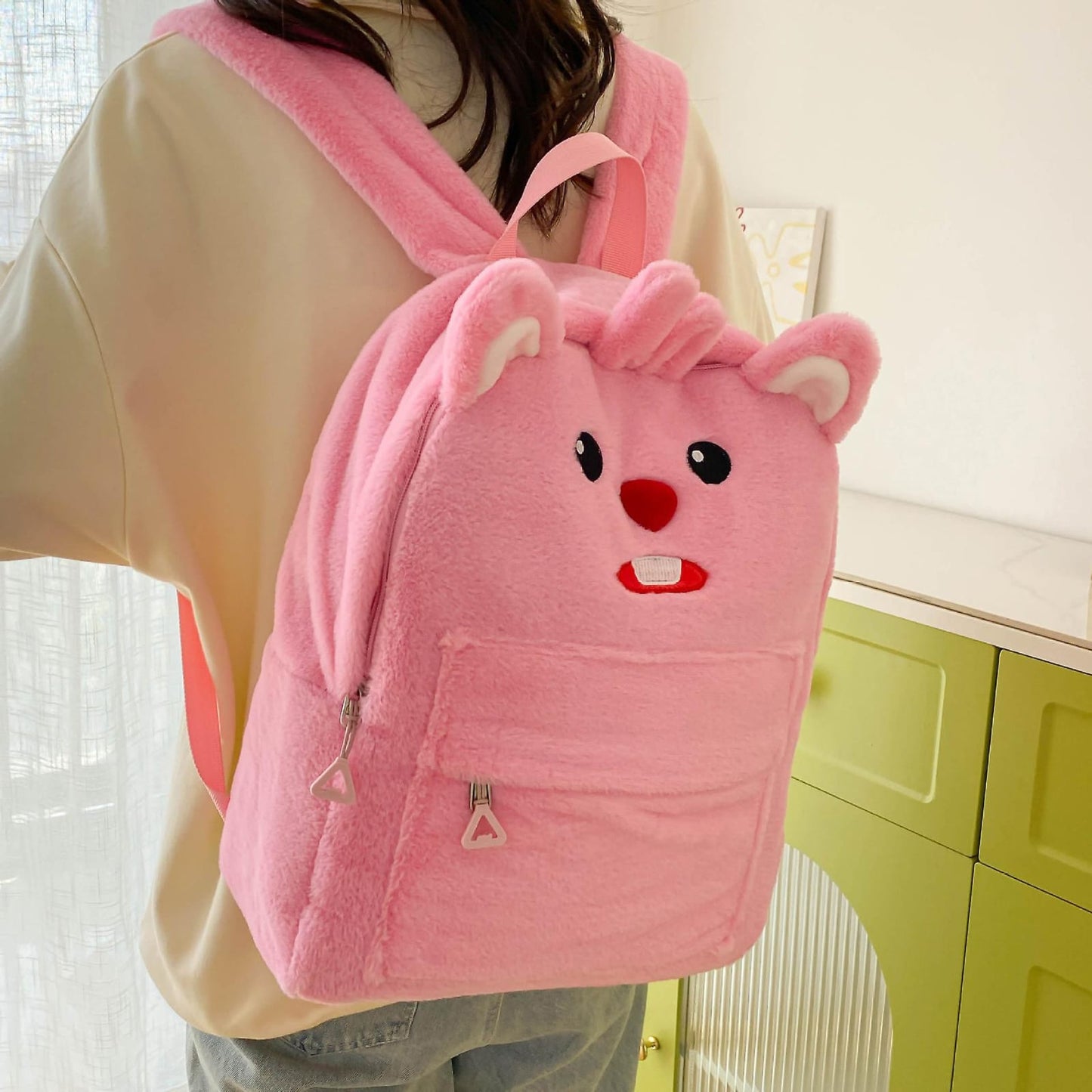 Bunny Plush School bag
