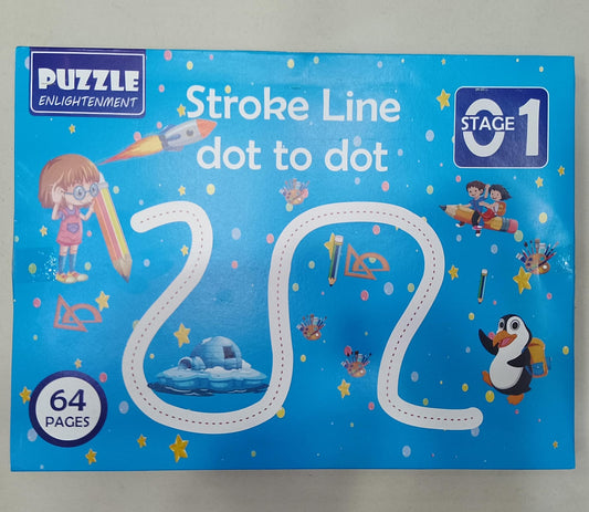 Educational Tracing Book with Markers