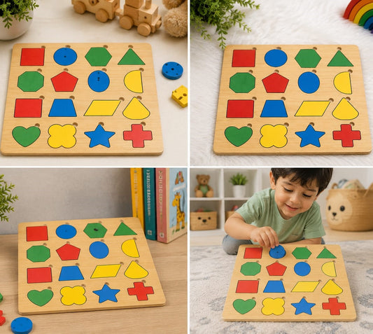 Shape Puzzle Board Game