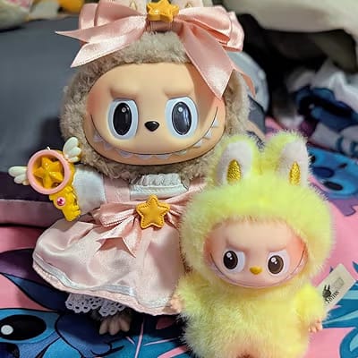 LABUBU Plush Doll Keychain