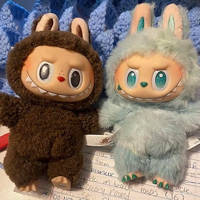 LABUBU Plush Doll Keychain