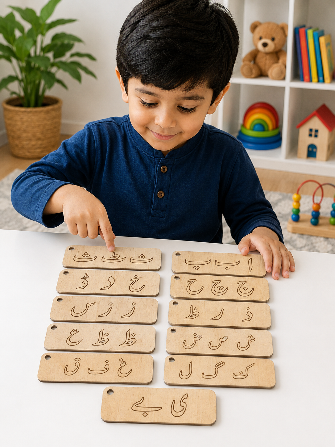 Urdu Huroof Tracing Board