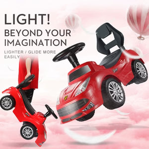 Fengda Children Walker & Ride On Car with Interactive Steering