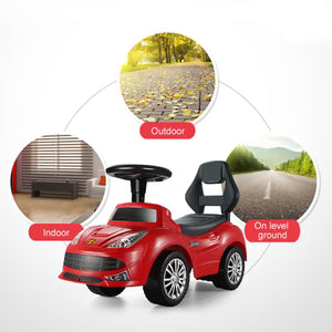 Fengda Children Walker & Ride On Car with Interactive Steering