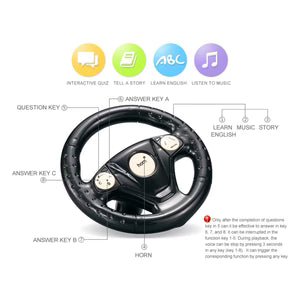 Fengda Children Walker & Ride On Car with Interactive Steering