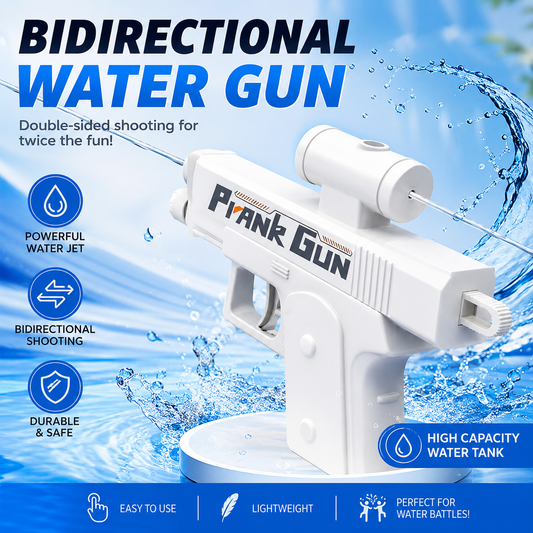 Double-Sided Prank Water Squirt Gun