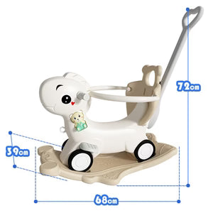 Dinosaur 3-in-1 Rocking Horse