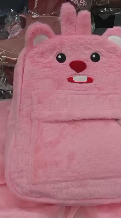 Bunny Plush School bag