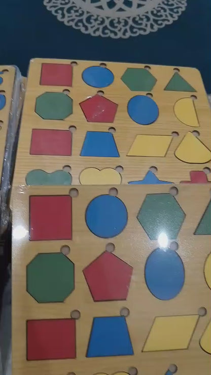 Shape Puzzle Board Game
