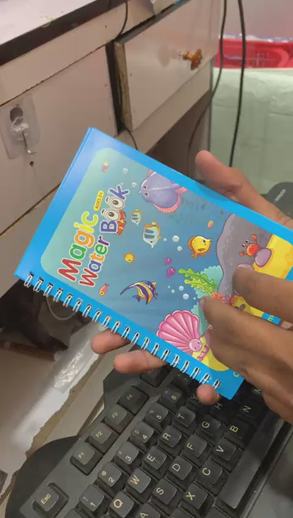 Magic Water Coloring Book With Pen