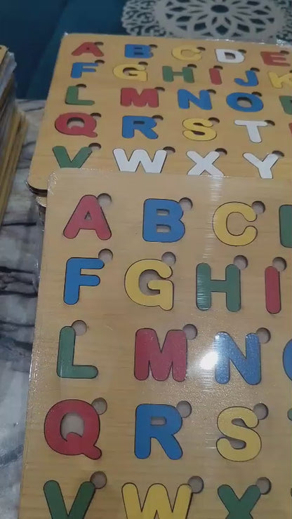 Capital ABC Alphabet Puzzle Board Game